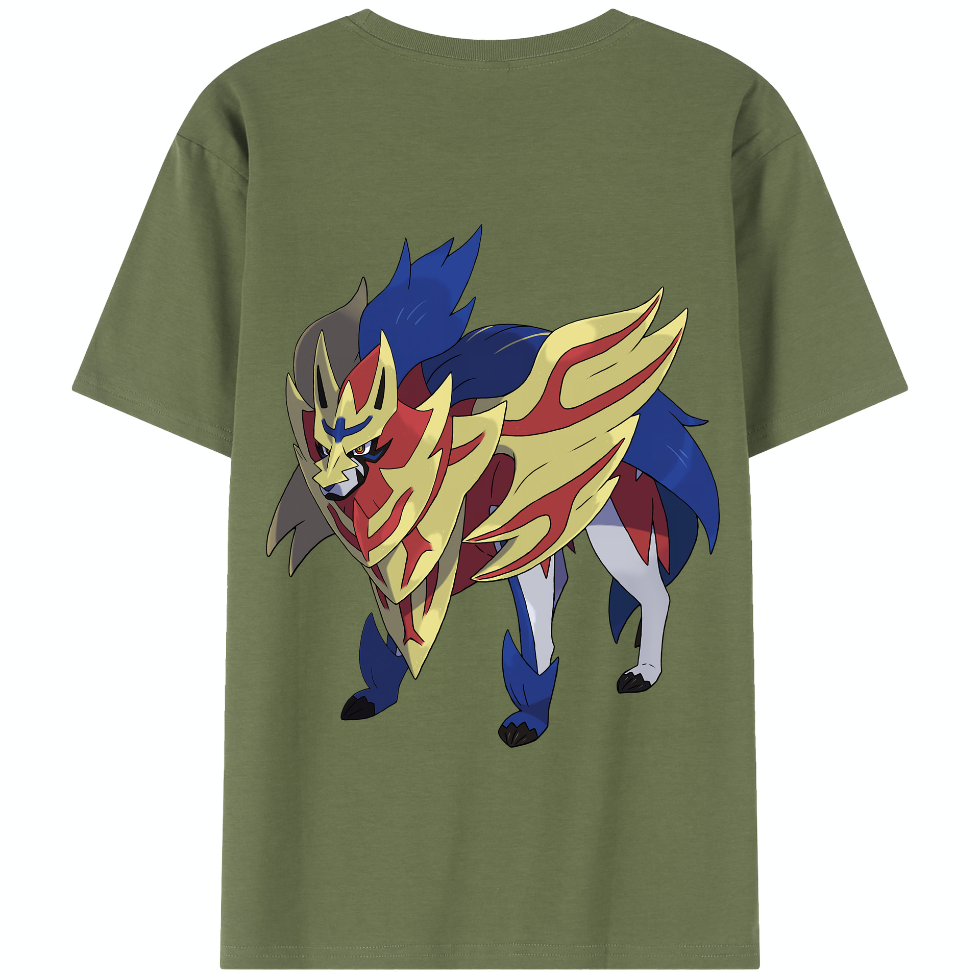 （画像用） ポケットモンスター Pokémon 綿100％半袖Tシャツ（背面プリント）